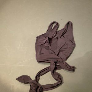 Lululemon Wrap Shirt, Dark Grey